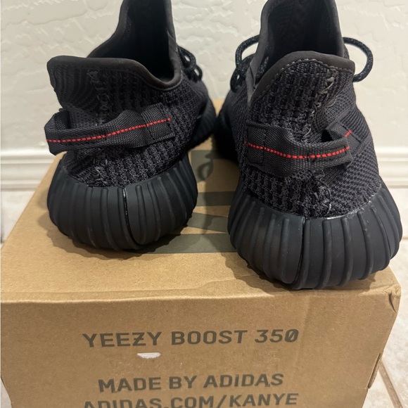 Yeezy Boost 350 V2 “Black” – Men’s 10 - Picture 3 of 5